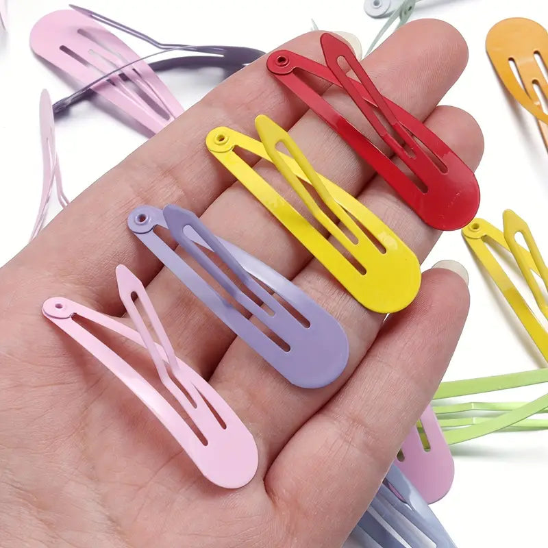 Tik Tik Multi-Color Daily Wear Hair Pin Set – Choose 6/10/12/15/18/20 Pieces – Non-Slip Stylish Hair Clips for Girls & Women
