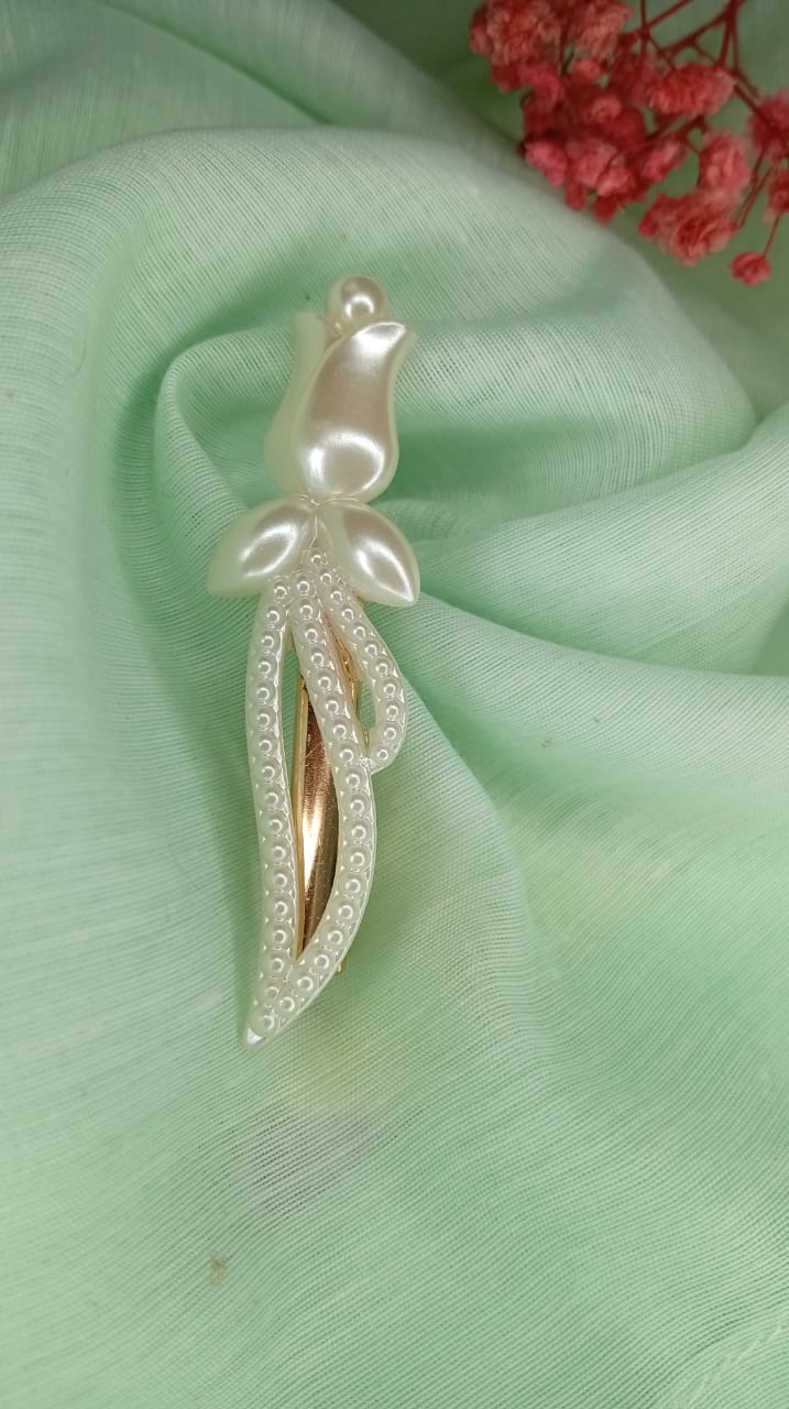 Elegant Pearl Hair Clips (Pair) | Select Your Design | Fancy Hair Pins for Women | Single Pair Price in Pakistan