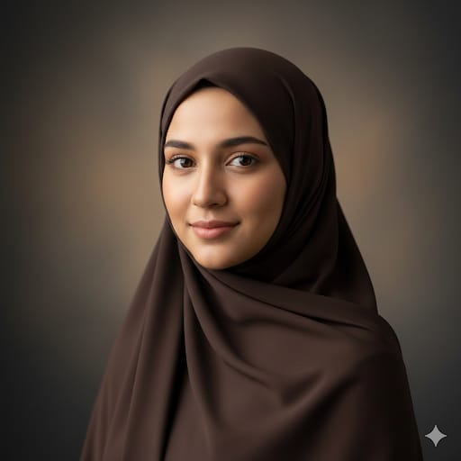 Deep Chocolate Brown Georgette Hijab | 29" x 68" Modest Scarf