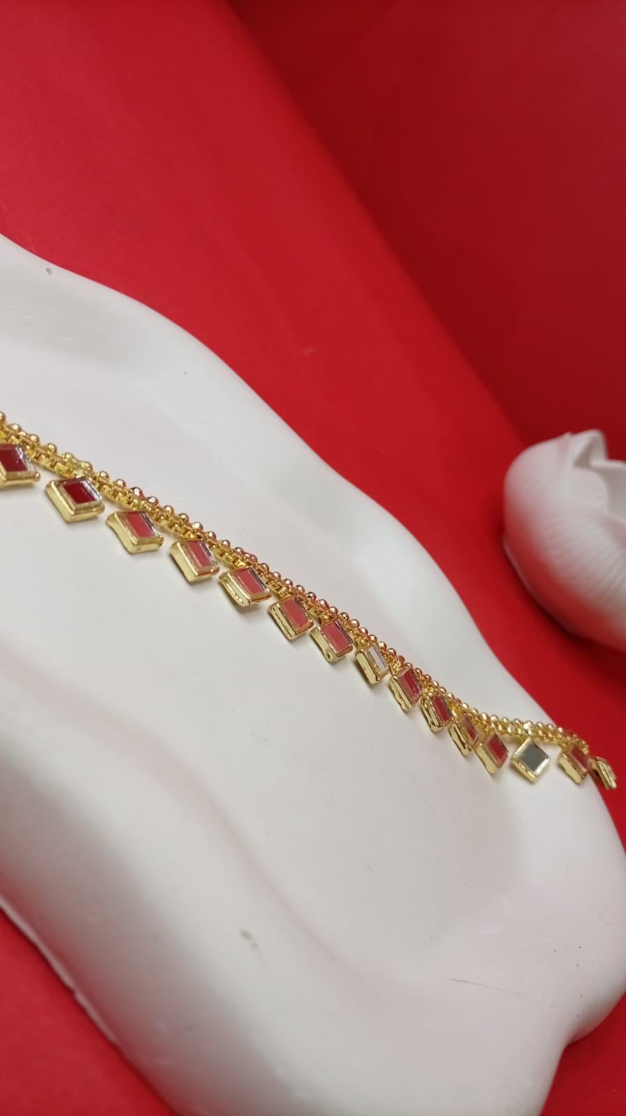 Traditional Kundan Payal Set with Pearl Drops | Handcrafted Ethnic Bridal Anklets for Women | Heavy Ghungroo Wedding Jewelry
