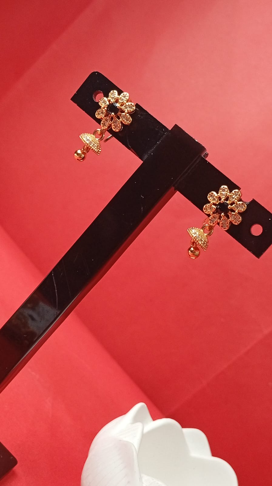 Royal Halo Emerald Stud Earrings – Signature Deep Green Crystal & Zirconia Statement Tops – Luxury Handcrafted Jewelry for Modern Women – 2026 Collection