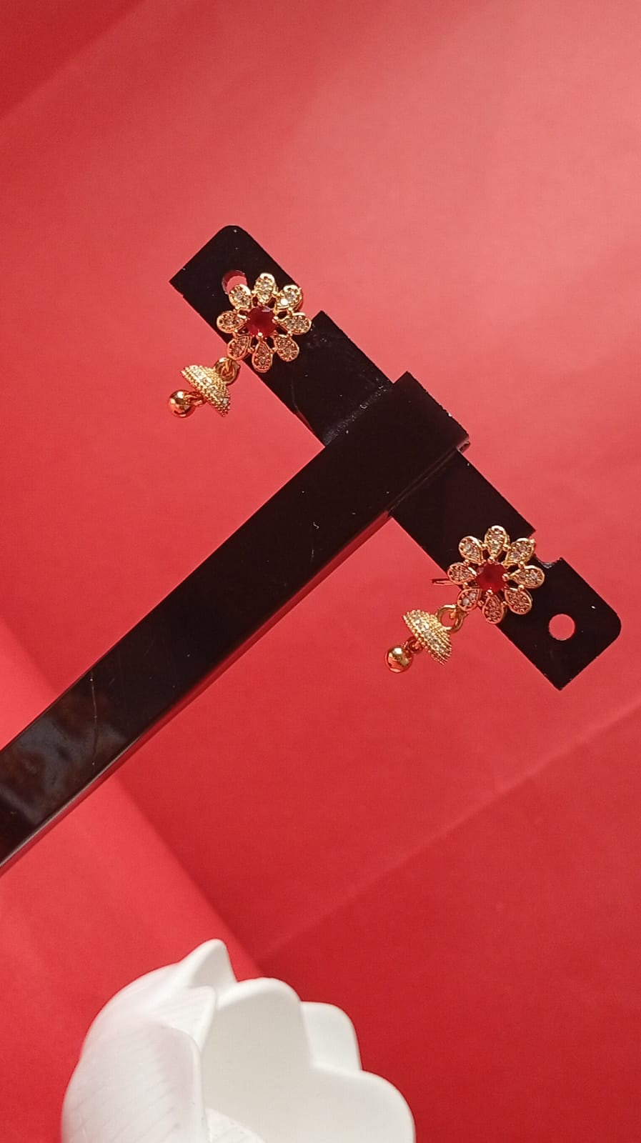 Royal Halo Emerald Stud Earrings – Signature Deep Green Crystal & Zirconia Statement Tops – Luxury Handcrafted Jewelry for Modern Women – 2026 Collection