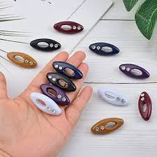 3 pcs Plastic Rhinestone Muslim Hijab Pins Islamic Scarf Safety Pins multicolor